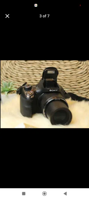 كاميرا sony cypershot h400عليها زووم رهيب