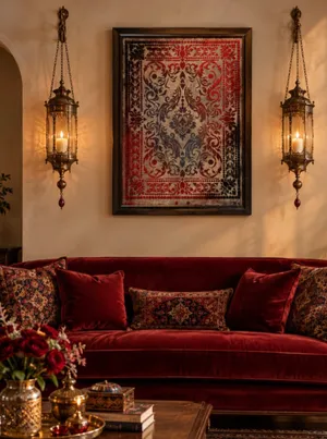 Handmade decorative wall art