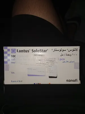Lantus SoloStar (Insulin Glargine - 100 Units/ml) لانتوس سولوستار (إنسولين غلارجين - 100 وحدة/مل)