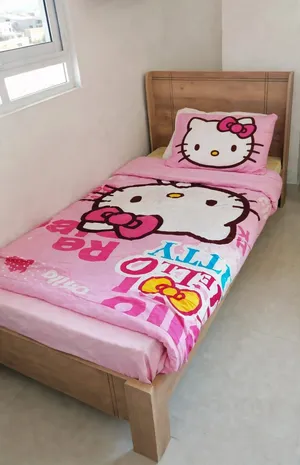 سرير أطفال / kid's bed خشبي /wood 90#190 من باهوم