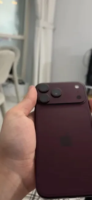 iphone 17 pro max burgundy