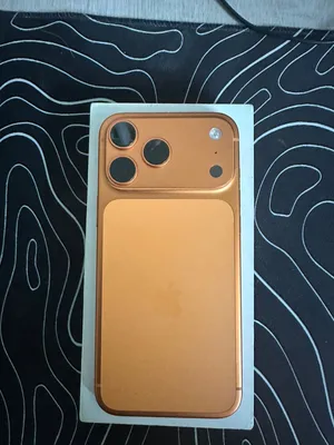 ايفون 17 برو ماكس 256 جيجا برتقالي (Orange) وارد أمريكي eSIM بحالة الوكالة + AppleCare+ لسنة
