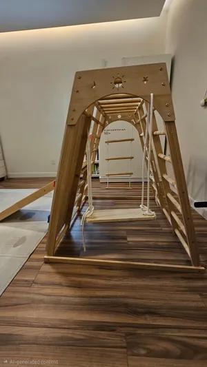 Kids jungle gym for indoor or outdoor play