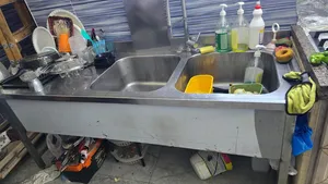 طاولات ومجلى ستانلس ستيل