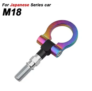 screw-Neo Chrome or Titanium Rainbow finish. Front, rear bumper racing style tow hook for