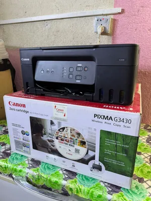 طابعه كانون للبيع جديده استخدام قليل كلش