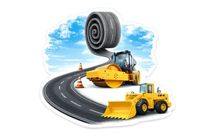 Road Construction & Earthmoving  اعمال الطرق وتسوية الاراضي