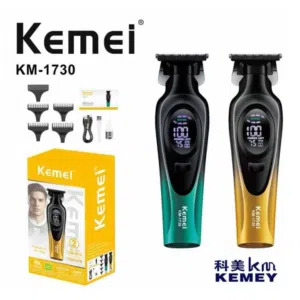 ماكينة حلاقة شعر الرأس و اللحية الاحترافية شحن Kemei KM-1730 ماكينه حلاقه 7500 دوره في الدقيقه