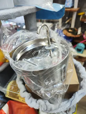 نافورة مياه ستانلس ستيل جودة عالية، فلترة للمياء ومنظر راقي