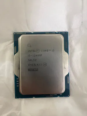 معالج i5-12400f مستعمل استعمال نظيف اقل من سنة