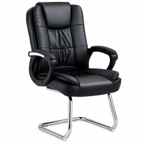 استلم وادفكرسي مكتب تنفيذي أسود فاخر ومريح Luxury Black Executive Office &Conference Chair p . . .