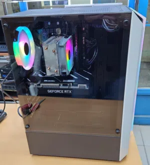 بي سي البيع جيمنق Core i5 12Gen256M.2 ssd+1TB SSD /16Ram/3050 6GB RTX كالجديد