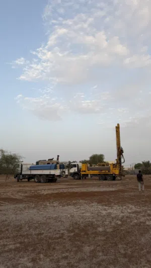 حفر أبار المياه