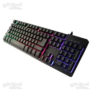 كيبورد سلكي ديسكتوب معرب GAMING DESKTOP WIRED KEYBOARD USB
