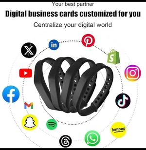 اساور وبطاقات وملصقات وستاندات NFC الذكية القابلة للبرمجة وملصقات NFC مفرق وبجملة وبجيمع البرمجيات