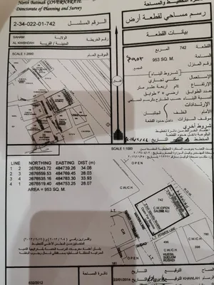 فرصه ذهبيه سكني تجاري على الشارع العام 953 متر