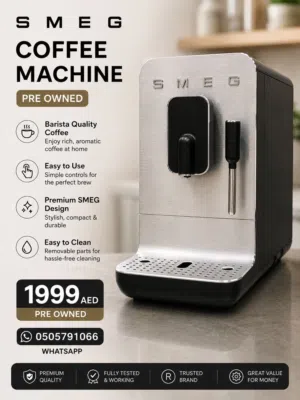 Smeg beans to cup Excellent condition for sell. Model-BCC12