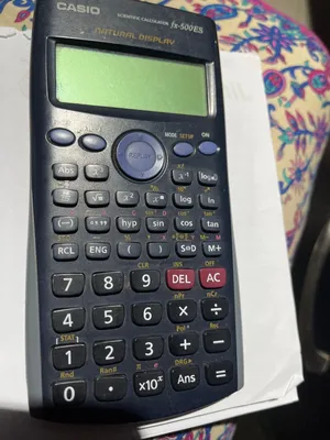 Casio fx 500 ES scientific calculator it has all mathematical functions up to university