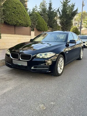 BMW F10 528i 2014 fully loaded  7 Jayed  250 حصان وارد الشركه  صيانة الشركه السياره بحالة الوكاله