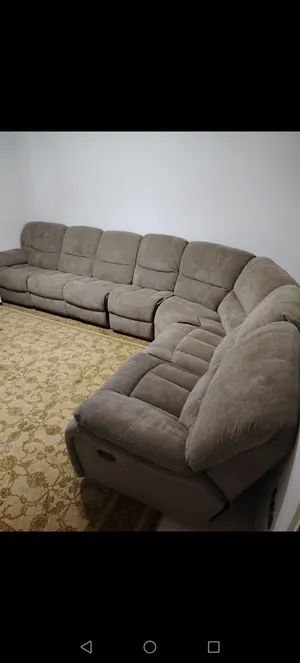 طقم زاوية أمريكي جديد 4 ريكلاينير 7 مقاعد