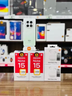 REDMI NOTE 15  5G 8/256GB شاومي نوت 15 5 جي 256 جيجا 8 رام