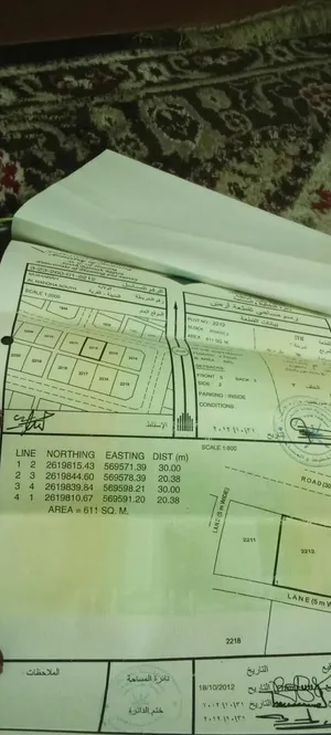 للبيع ارض سكنيه في ابوعبالي النهضة جنوب، الشراء من المالك