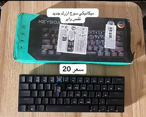 كيبورد ميكانيكي بي نقص واير سوج ازرك
