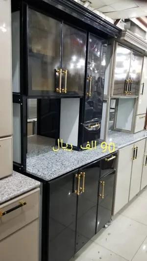 للبيع دولاب مطبخ المنيوم و رخام تصاميم و مقاسات مختلفة تناسب الجميع