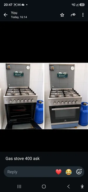 Electrolux Gas Cooker with Oven, 4 Burners