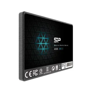 هارد ديسك SSD Silicon Power 512GB، قرص تخزين SSD، SATA III 2.5 3D NAND