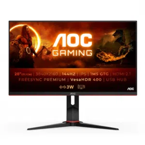 AOC Gaming Monitor U28G2X G2 Series 28 UHD 144Hz