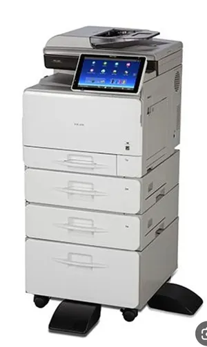 طابعه وايرلس ومكنه تصوير الوان متعدده المهام ماركه ريكو موديل MP C407MFP