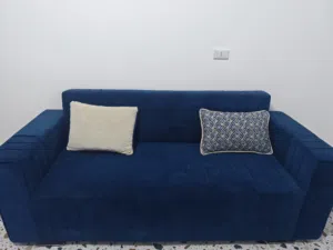 كنبه فخمه لونه ازرق ملكي حاجه تبارك الرحمن