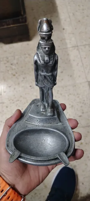 مكته نحاس مطلي فضه