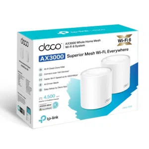 Tp-Link Deco AX3000 Whole Home Mesh WiFi 6 System - 2 Pack