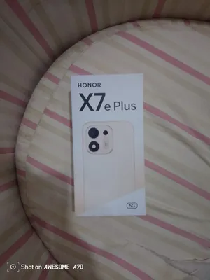 HONOR X7e Plus 5G  Storage: 128 GB   RAM: 6 GB   Color: Velvet black