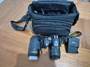 Nikon D5300 DSLR + 2 Lenses + 2xSD  + Bag – Full Kit  Abu Dhabi
