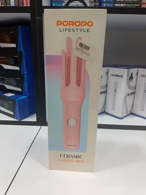 جهاز تجعيد الشعر السيراميك اللاسلكي من بوردو (Porodo Ceramic Curling Iron)