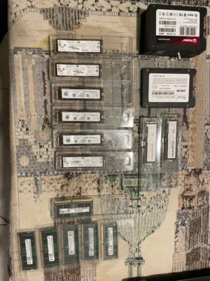رامات و هاردسكات بسعر جيد مستعمل وجديد DDR3/DDR4/DDR5 laptop and pc