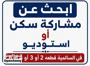ابحث عن مشاركة سكن