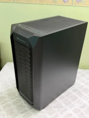 COUGAR MX410 Mesh-G RGB Gaming Case – حالة ممتازة استعمال 4 شهور