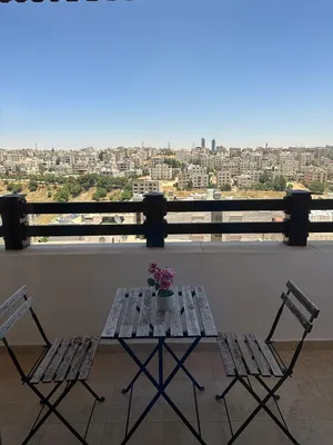 شقة مميزة مفروشة للإيجار السنوي في منطقة الكرسي رووف مميز