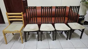 5 Wooden chairs