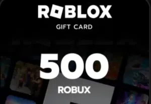 شحن في حسابك 500 روبوكس من لعبه روبلوكس(الوصف مهم)