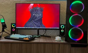 pc gaming باداء ممتاز للالعاب وللدراسه ، قابل للبدل .