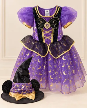 4 فساتين هالوين أصلية من Disney للبنات  4 Authentic Disney Halloween Costumes for Girlsلبس تنكري