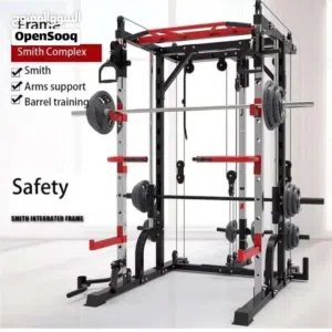 عرض خاص – جهاز مالتي جيم احترافي (Smith   لفترة محدودة! Machine + Power Rack)
