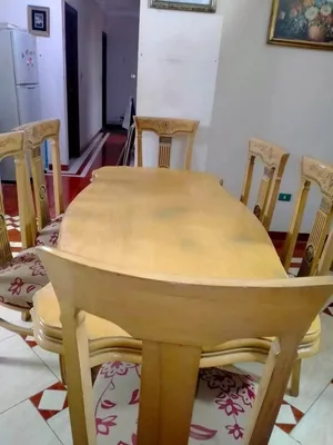 نيش وسفرة 6 كراسي