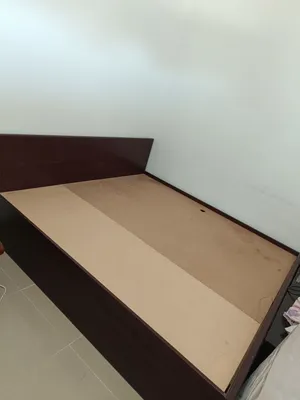 King size bed without mattress