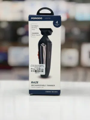 Brand New Porodo Raze Trimmer in Oman  Flexibility